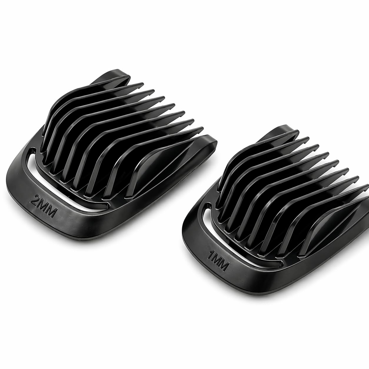 Trimmer 1mm and 2mm Replacement Stubble Comb Guard Set for Philips Norelco
