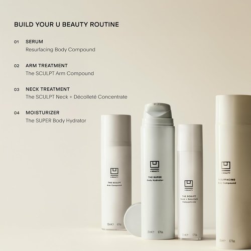 U Beauty The SUPER Body Hydrator - Mega-Dose Hyaluronic Acid Cream with Niacinamide & Squalane | 6.7 fl oz