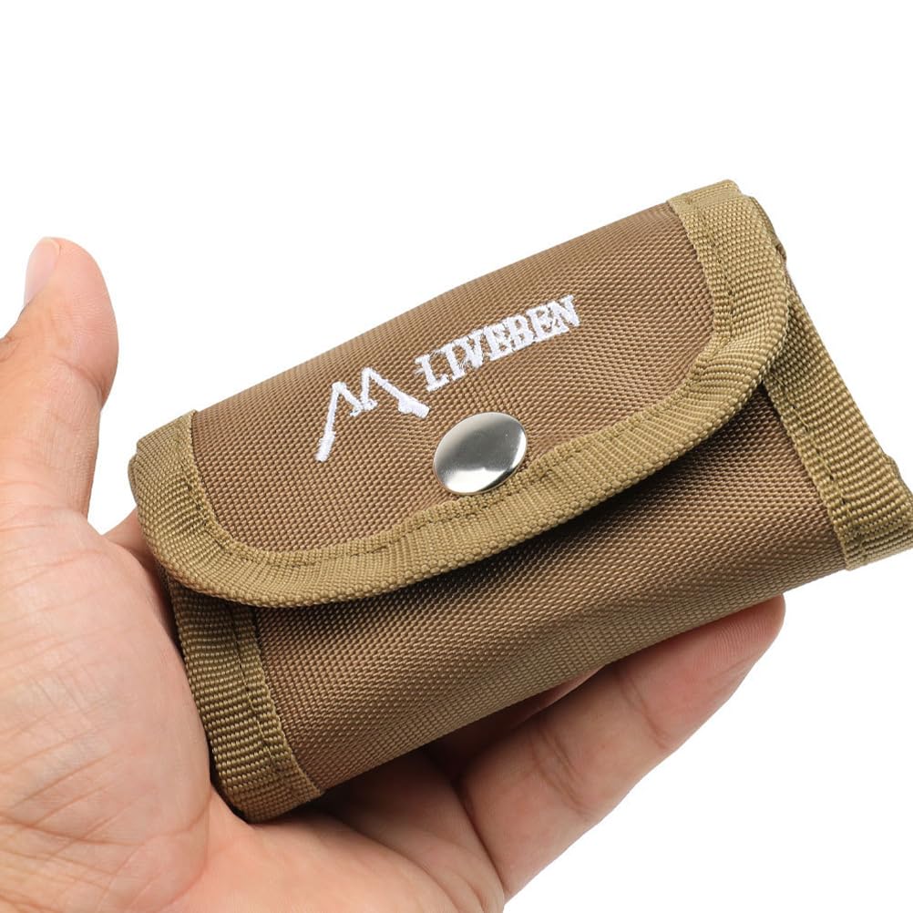 2pcs Razor Storage Bag - Oxford Cloth Protector Case for Safety Razor and Nail Clipper - Travel Male Container