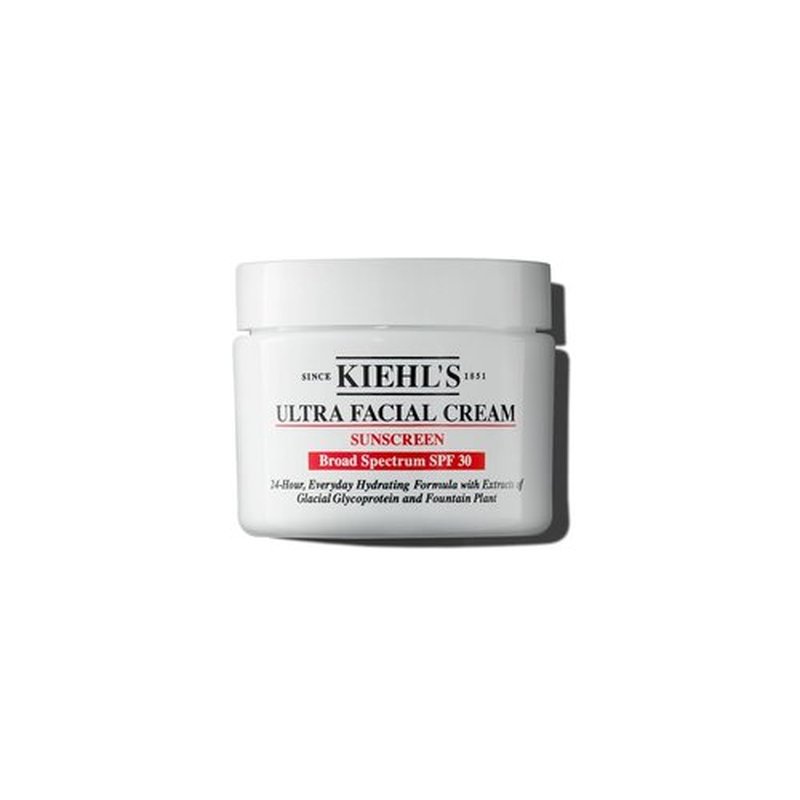 Kiehl's Ultra Facial Cream - Lightweight Daily Moisturizer with SPF 30 for All Skin Types | 24-Hour Hydration & UV Protection