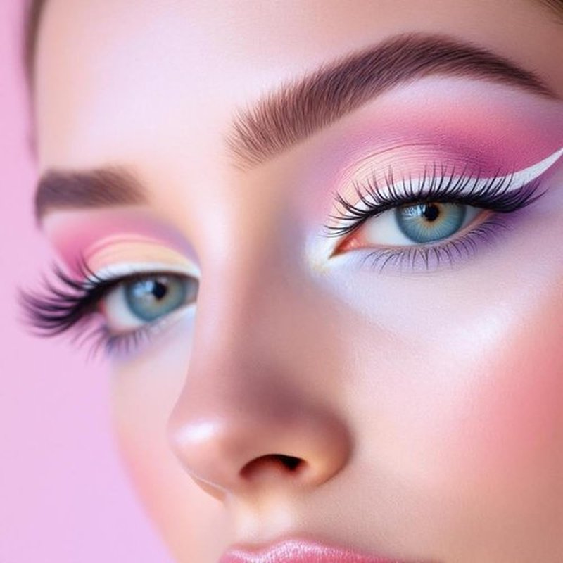12 pcs Italia Deluxe Ultra Fine White Eyeliner, Creamy, Long Lasting, High Pigmented Pencil (1004 White)