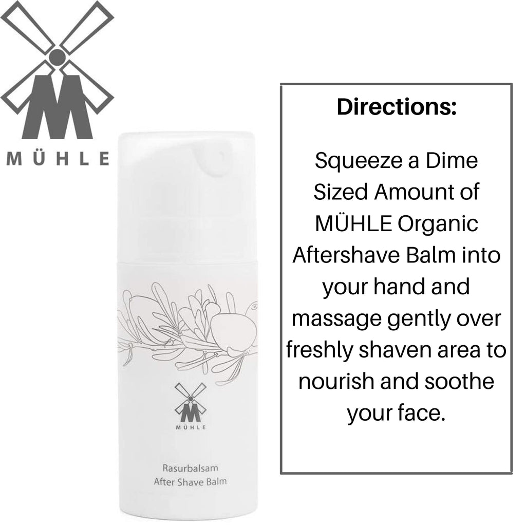 MÜHLE Organic Aftershave Balm, 100 ml