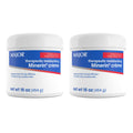 MAJOR Therapeutic Moisturizing Minerin Créme - Body Cream Moisturizer for Dry Skin - Fragrance-Free - 16 Oz. (2 Pack)
