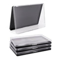Skiennix Magnetic Makeup Palette - Clear Top Design with 60 Adhesive Metal Stickers | 7.87” x 5.51” Size