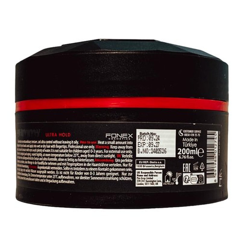 Skiennix Gummy Hair Styling Wax - Strong Hold with Keratin Complex for Radiant Finish | 200 ml