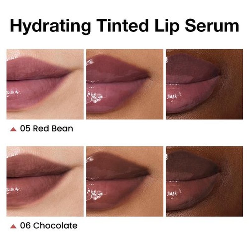 FeiCuiYun Lip Tinted Glowy Balm - Ultra-Hydrating Vegan Lip Serum for Sheer Shine & Softness | 2 Pcs Set