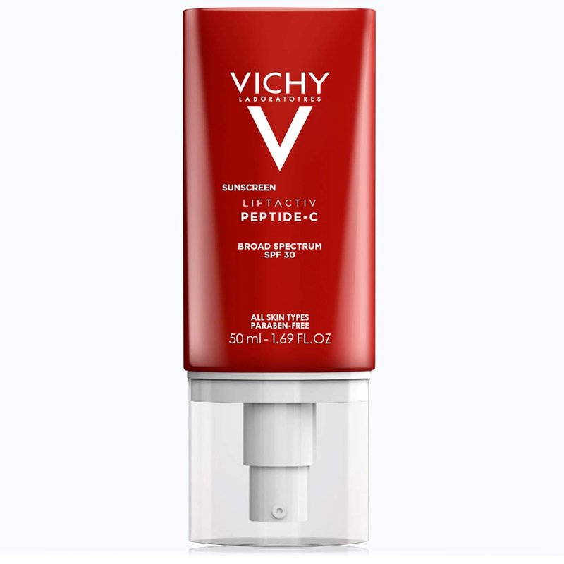Vichy LiftActiv Peptide-C Face Sunscreen Moisturizer - SPF 30, Anti-Aging & Skin Brightening Cream