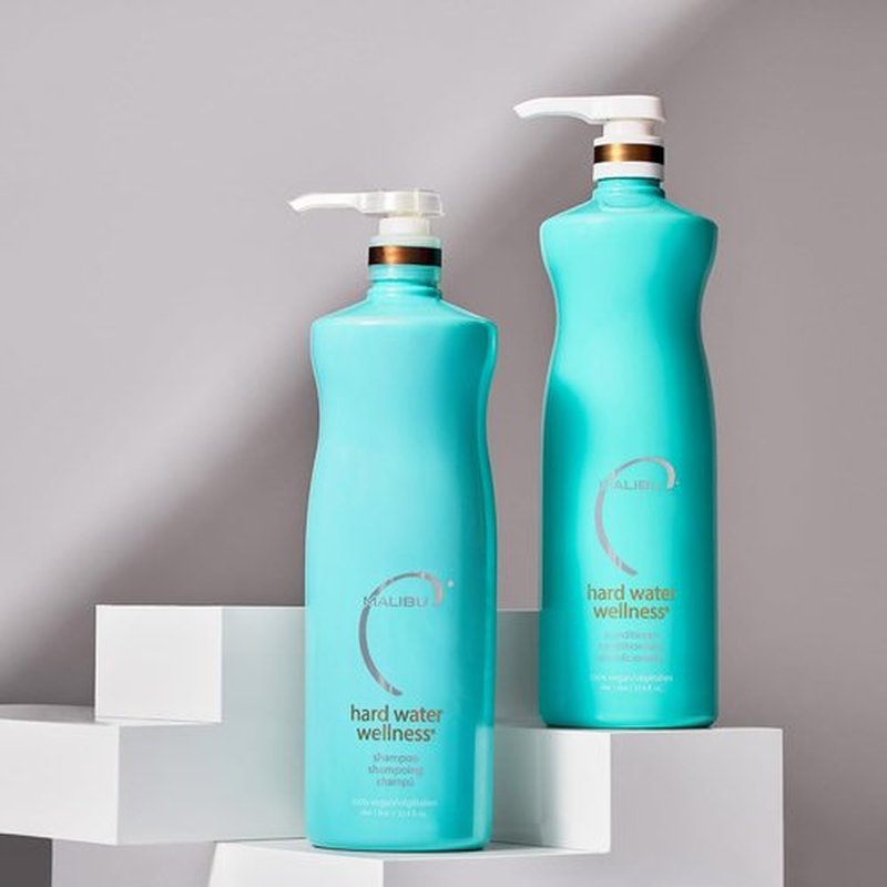 Malibu C Hard Water Wellness Conditioner - Sulfate-Free Formula for Enhanced Moisture & Shine - Protects Hair from Damage