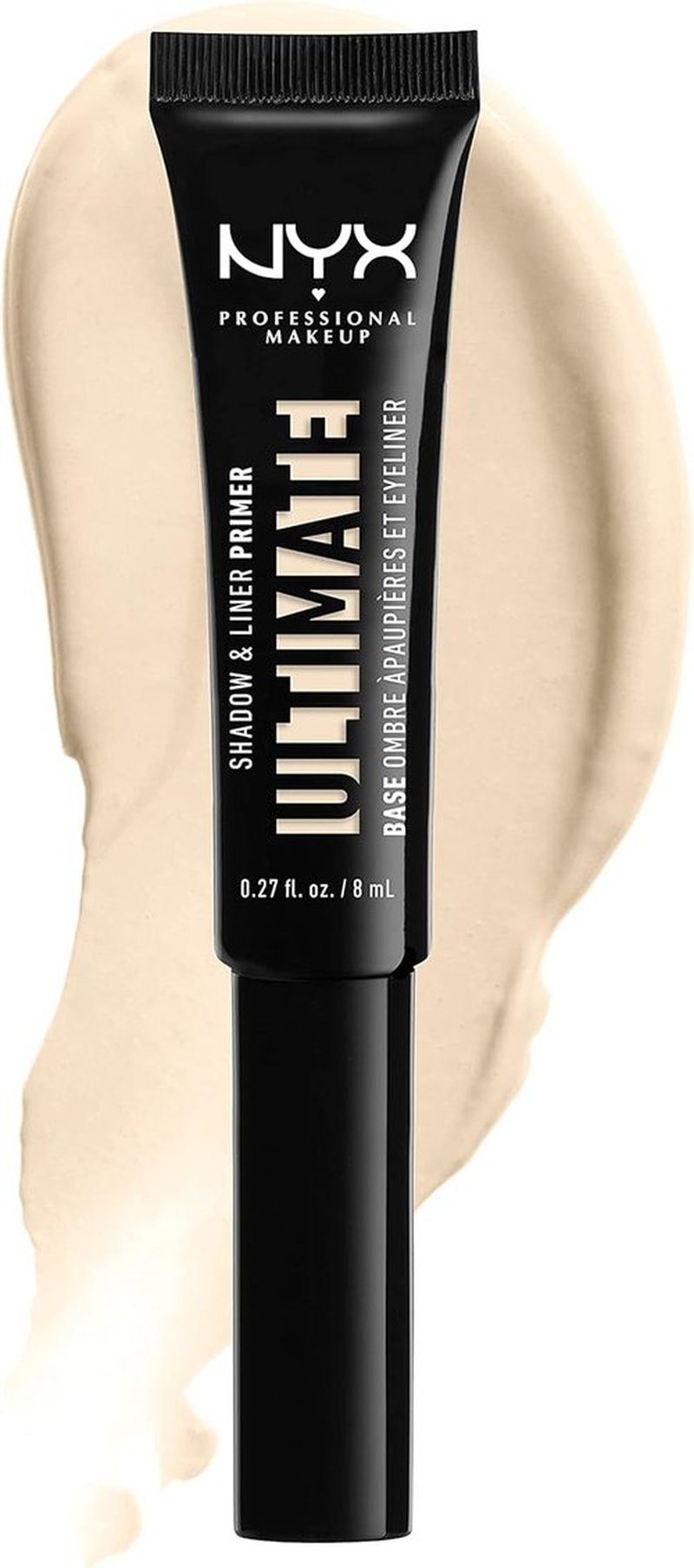 NYX PROFESSIONAL MAKEUP Ultimate Shadow & Liner Primer - Versatile Eyeshadow & Eyeliner Base, Light Shade