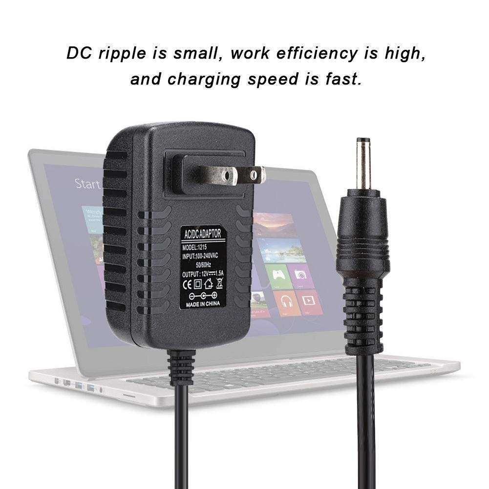 Zopsc Universal Power Adapter 12V 1.5A Tablet Charger Adapter for Iconia Tab A500 (US Plug)