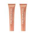ColourPop Fresh Kiss Glossy Lip Balm - Hydrating Formula with Peptides & Hyaluronic Acid - Caramel Latte (2 Count)