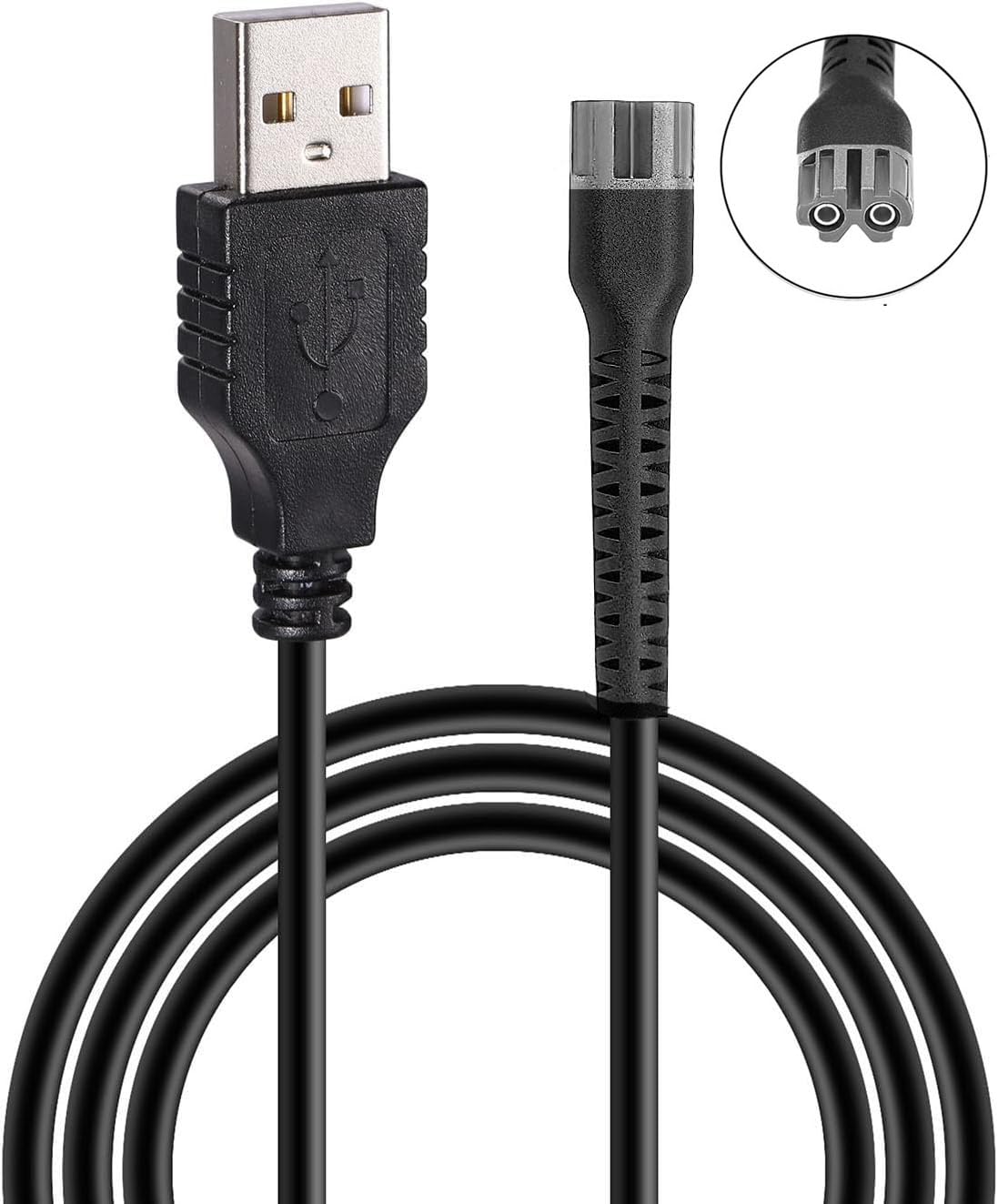 Replacement Wahl 8171 Charger Power Cord ZD018B050200 Adapter Compatible with Wahl Cordless Detailer Li 5 Star Series Model 8171 8173 Charger Cord