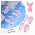Skiennix Korean Lash Lift Pads - Self-Sticky Eyelash Lifting Shields | Lightweight Silicone, 5 Sizes