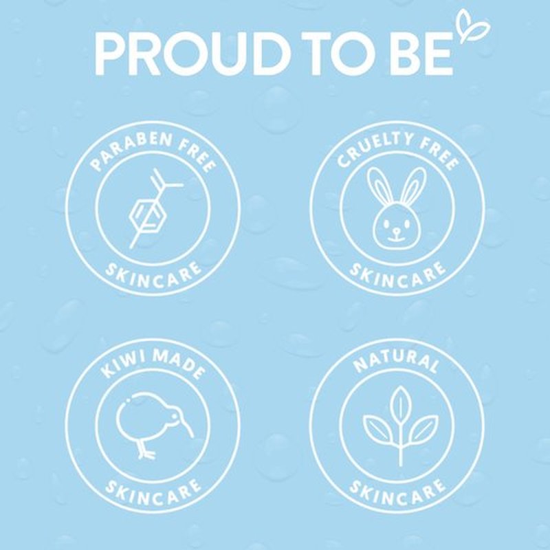 By Nature 2% Hyaluronic Acid Sheet Face Mask for Dry, Dehydrated & Sensitive Skin – Hydration Boost with Prickly Pear & Squalane – Made in New Zealand – Pack of 12