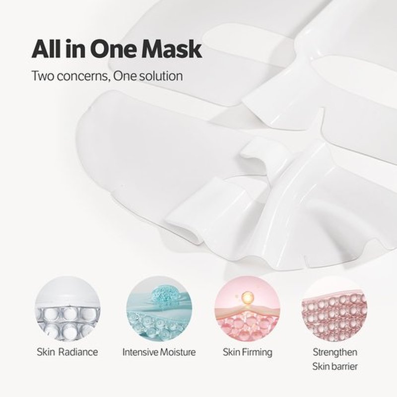 SUNGBOON EDITOR Deep Collagen Hyalu-B5 Overnight Mask - Hydrating Wrinkle Care & Barrier Repair | 4-Pack