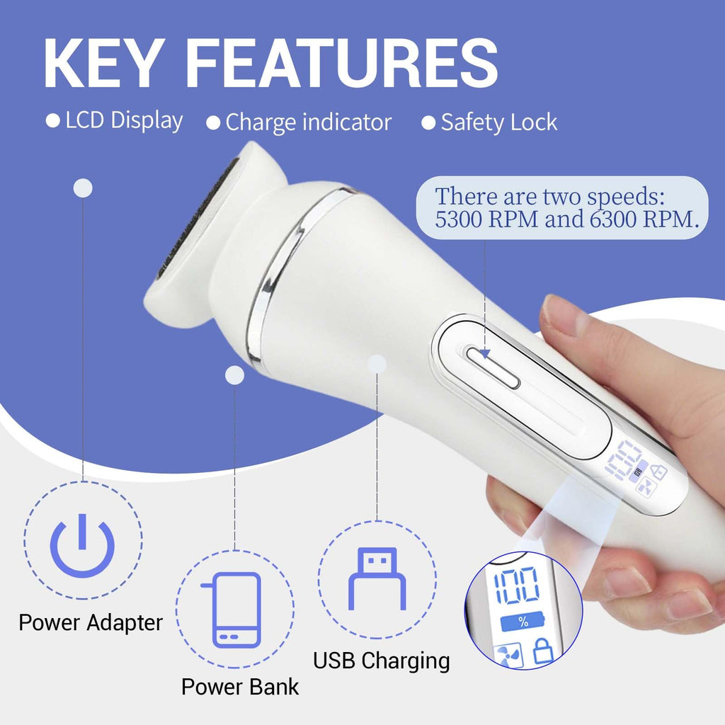 NWUNJ Electric Razors for Women Whole Body: 7 in 1 Hair Removal Kit，Rechargeable Body Shaver - Wet Dry Hair Remover - Trimmer for Lady Face Underarms Public