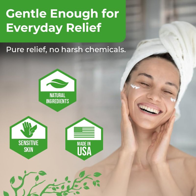 Wild Naturals Eczema & Psoriasis Cream - Moisturizing Relief for Dry, Itchy Skin | Manuka Honey Formula