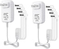 Lemax 4.5V Adaptor Set - 2-Piece Lighted Accessory for Christmas Micro Lighting Decor