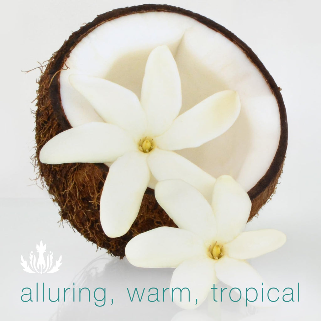 Mālie Organics Perfume Oil Roll-On, Tiare Scent, Travel Size 10 mL, Kukui Nut Oil + Vitamin E, Vegan
