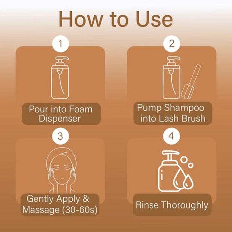 Isla & Fontane Lash Shampoo Bulk – Multi-Scent Series – 68 fl oz / 2L | Gentle Eyelash Cleanser Bulk for Lash Extensions | Non-Irritating | Professional Lash Bath Foam For Salon And Home Use (Coconut)