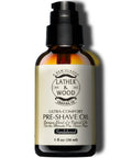 Regine Switzerland Pre-Shave Oil - Sandalwood Scent for Smooth, Irritation-Free Shaving | 1 Oz