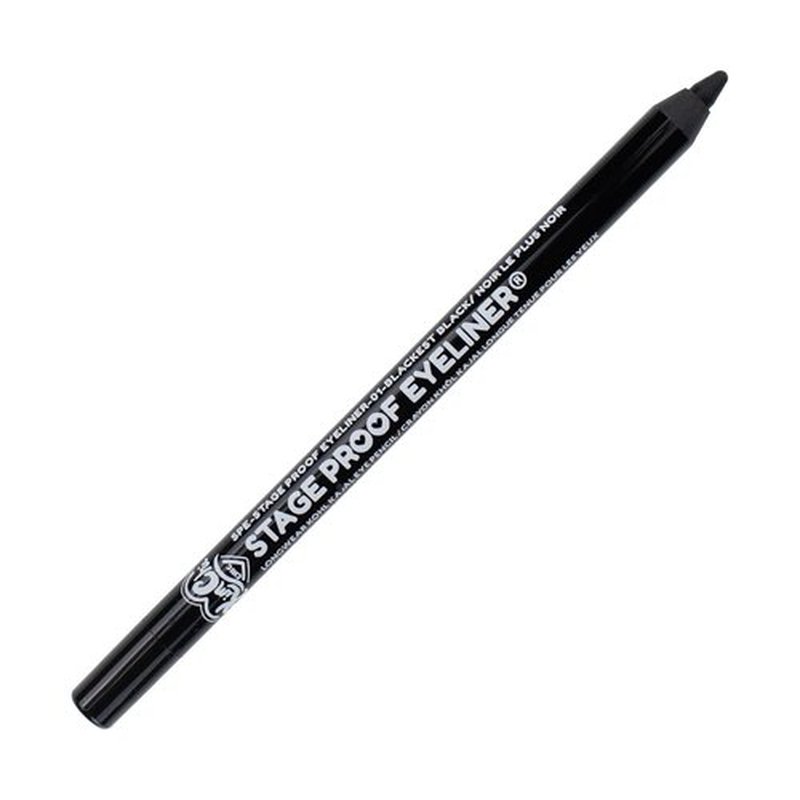 KimChiChic Beauty Eyeliner - Waterproof & Smudge-Proof Creamy Pencil with Jojoba Oil | 01 Blackest Black