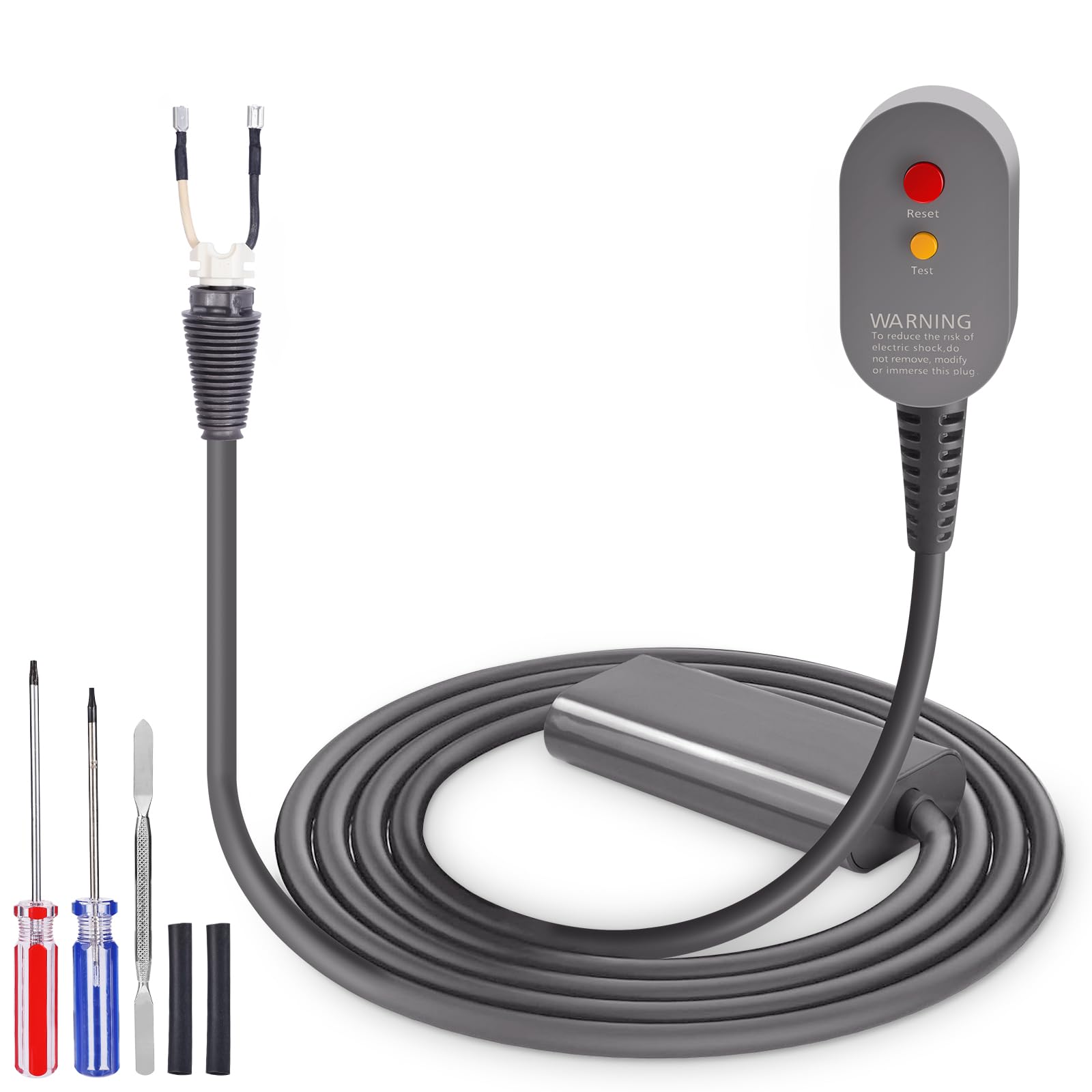Upgrade Power Charger Cable Compatible with Dyson Hair Dryer Power Cord Cable Adapter Plug Accessories, 110V Power Charger Cable Repair Line Kit