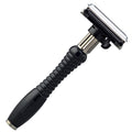 Feather Adjustable Double-Edge Safety Stainless Steel Razor - Men's Shaving Tool with 2 Shave Settings and Butterfly Opening - Double Edge Blades for Barbers & Beard Grooming - Made in Japan