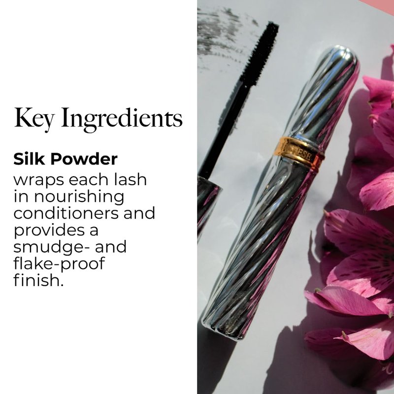Borghese Superiore Mascara - Thickening, Conditioning & Lengthening Formula | Smudge-Free, Black, Sensitive Eyes