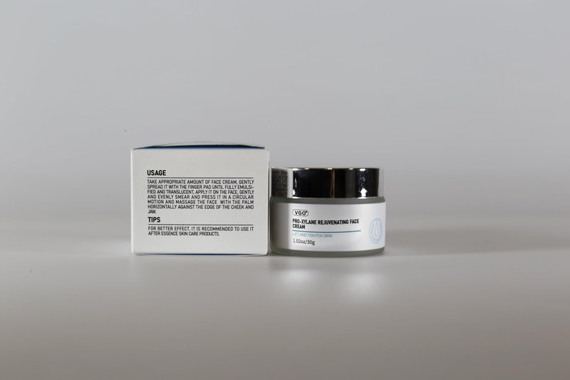 VGO Pro-Xylane Active Cream - Plumping & Firming, Daily Face Repair Moisturizer Hydrating for All Skin Types 30g / 1.02oz