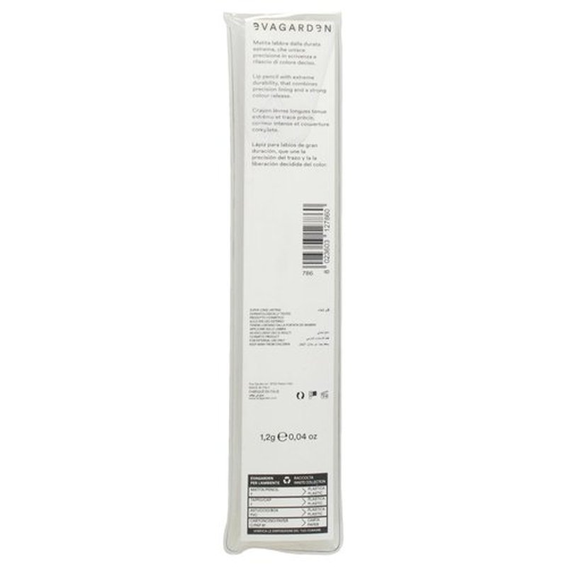 Evagarden Superlast Lip Pencil - 786 Nude Light - Long Lasting Lip Liner Pencil - Nude Lip Liner Makeup - Lip Pencil Liner with Lip Care - 0.04 oz