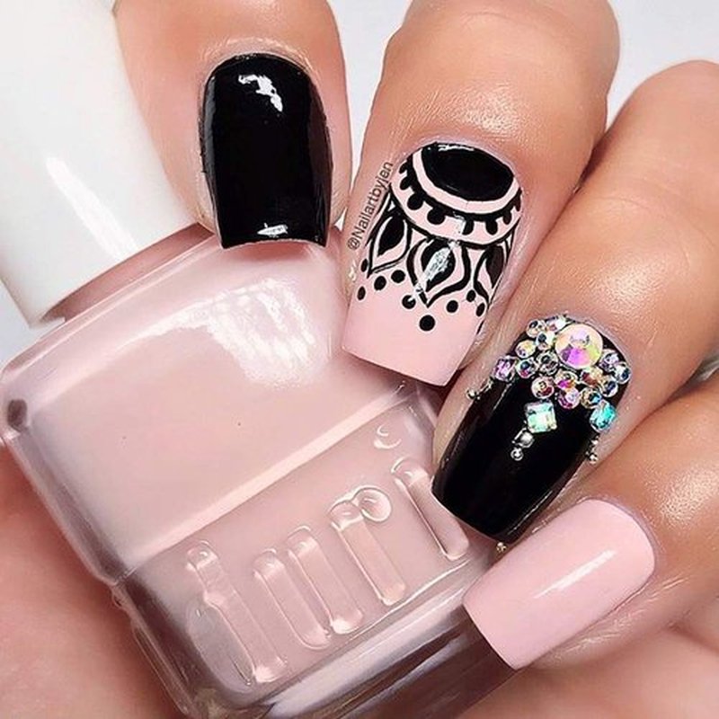 duri Nail Polish, 719 Poetic Blush, Fabulous Creamy Blush Pink, Full Coverage, Glossy, 0.45 Fl Oz