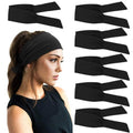 AQOKKA Adjustable Headbands for Women Non Slip Elastic Fashion Head Bands for Women's Hair Accessories Workout Sports Yoga