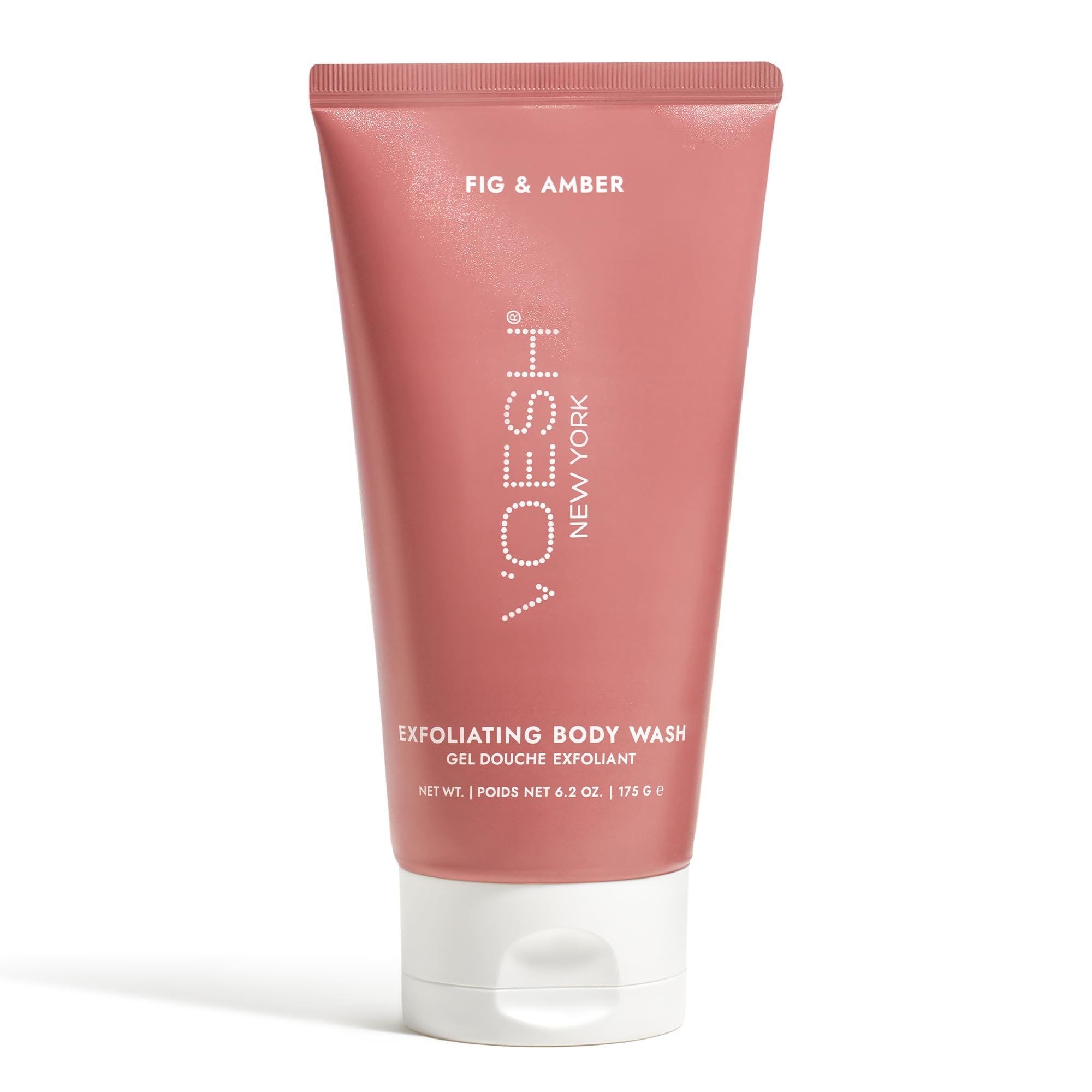 VOESH Sugar Scrub & Exfoliating Body Wash with Plant-Derived AHAs & Vegan Probiotics, K-Beauty Korean Skincare (Fig & Amber)