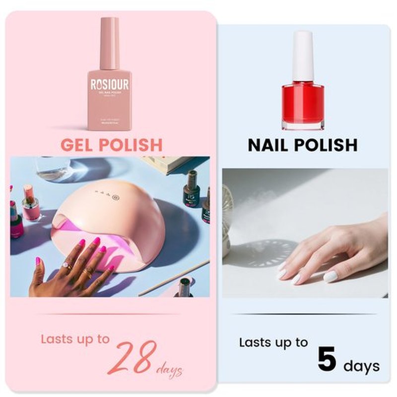 6PCS 18ml Nude Gel Nail Polish Set- Hema Free Nude Pink Yellow Soak off Gel Polish Set with Swatch Board- Light Pink Off-White Gel Colors Nail Art Manicure Salon DIY at Home for Women Girl