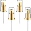 4 Pieces Replacement Foundation Pumps for Double Wear Foundation, Gold