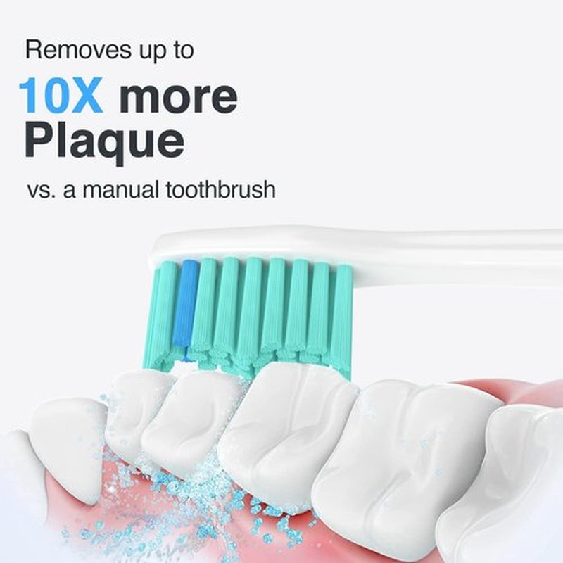 Philips Sonicare Replacement Toothbrush Heads - E-Series & Essence Compatible | 4 Pack
