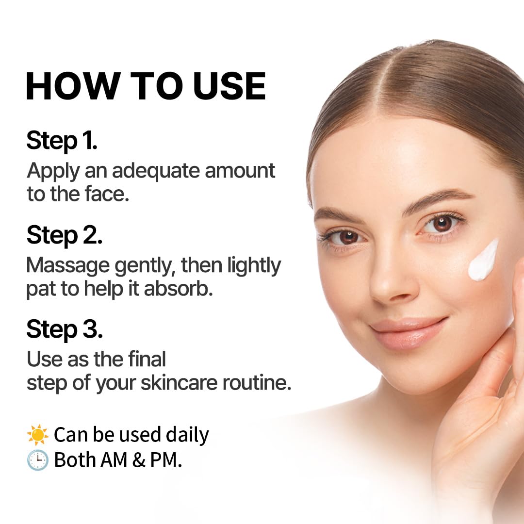 THE LAB BY BLANC DOUX Oligo Hyaluronic Acid Calming Cream - Face Moisturizer for Dry Skin with Hyaluronic Acid, Vegan, Soothing Skin Barrier Cream for Sensitive Skin, 50ml / 1.69 fl. oz
