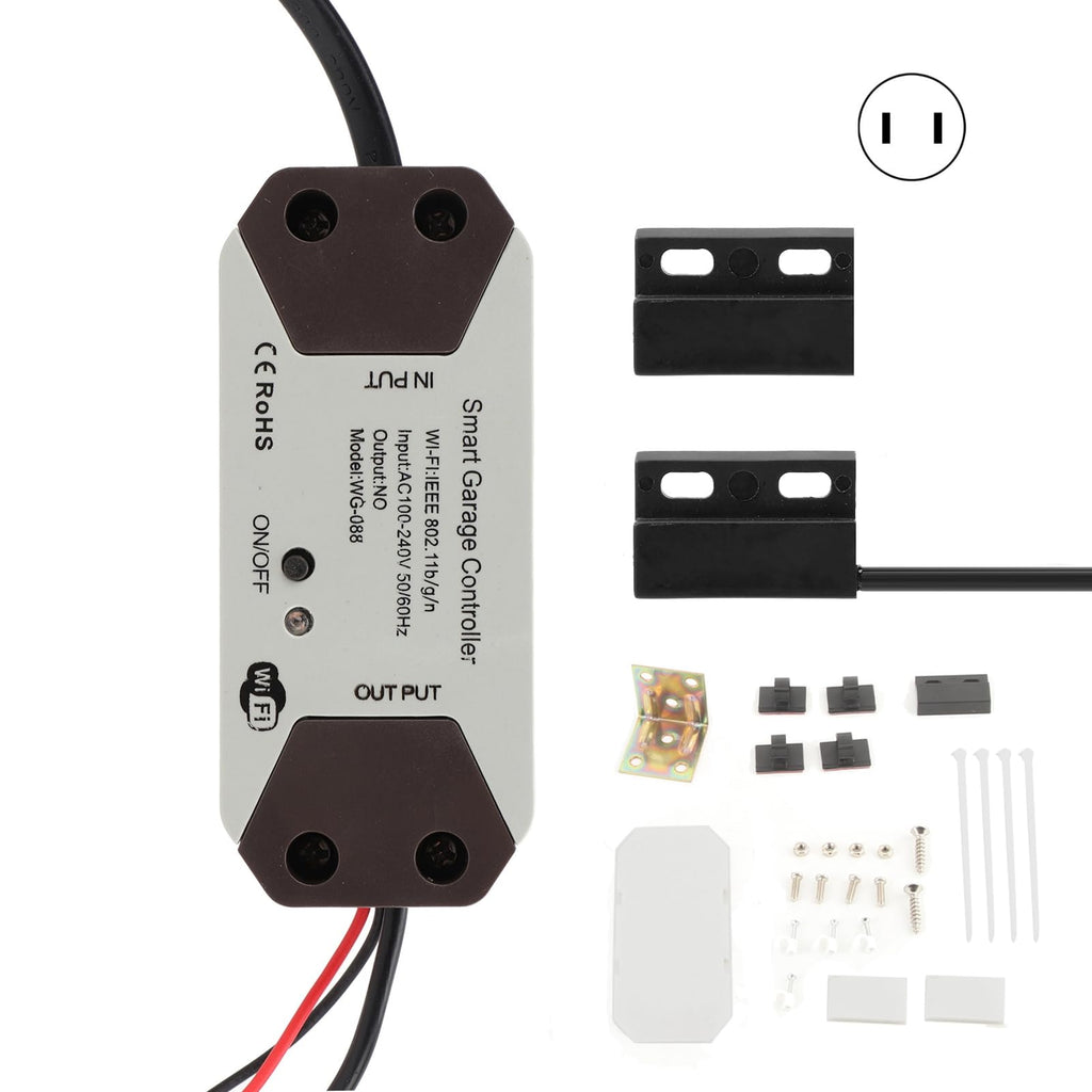 Door Opener Remote, Tuya Smart Life APP Control, Voice APP Remote Control for Assistant Intelligent Garage Door Switch(#3)