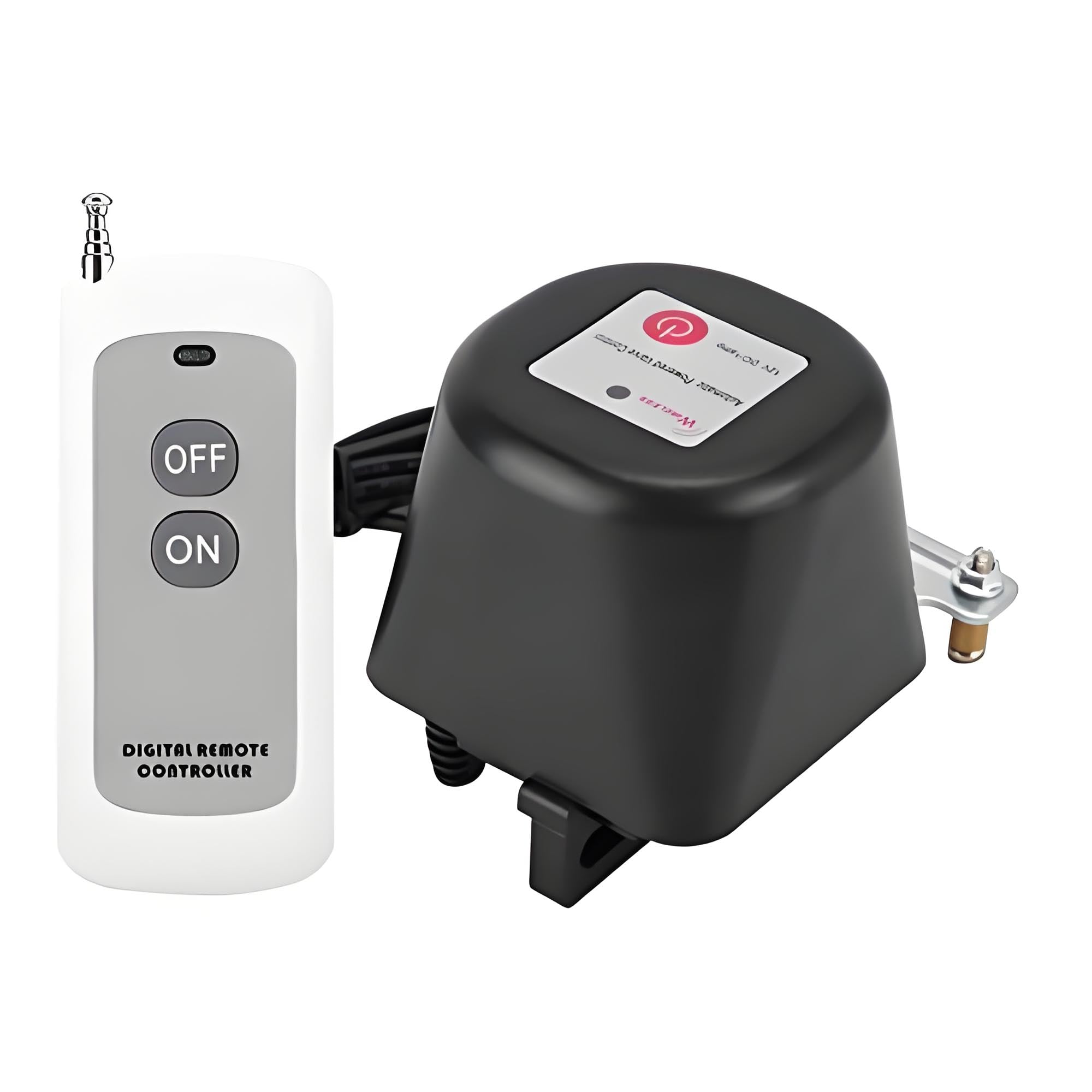 Dioche Watertight Remote Controls Gas Valve Switch Robot with Adjustable Bracket and High Torque Robotic Arm for Water Valve (110-240V)(US)