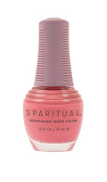 SpaRitual Nourishing Vegan Color | Glowing Heart 0.5 fl oz | One-Step Nail Polish Formula