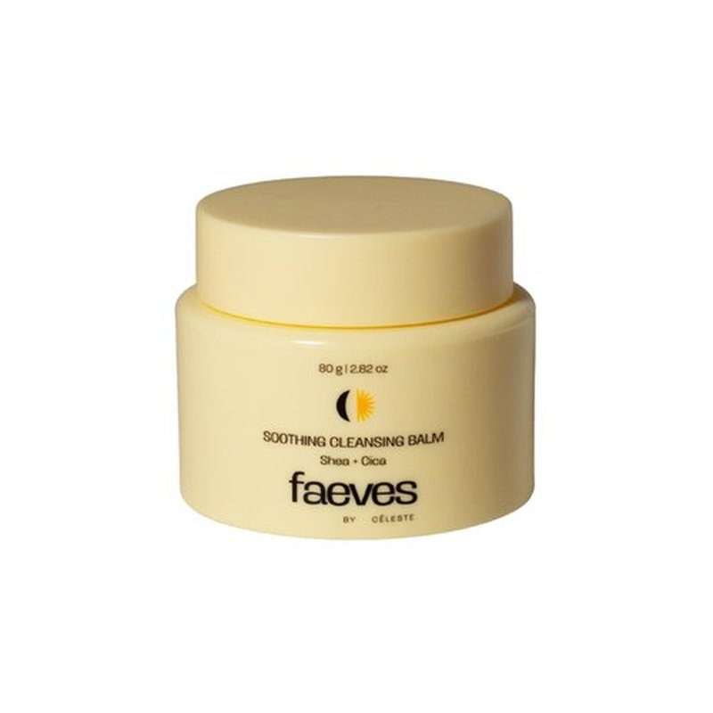 FAEVES By Céleste Soothing Cleansing Balm, Gently Removes Makeup, SPF, Excess Oils & Impurities, 80g