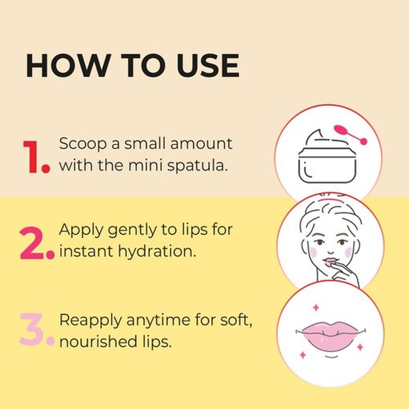 Look At Me Strawberry Honey Moisturizing Lip Balm, Natural Ingredients, Semi-Glossy, Natural Pink, Korean Skin Care, Long-Lasting Moisture, Gifts For Women (0.2 fl.oz.)