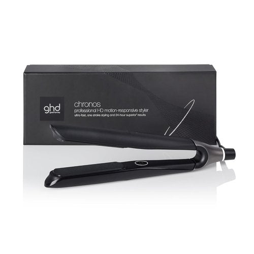 GHD Chronos & Chronos Max Stylers | Professional Flat Iron Hair Straighteners | 3X Faster Styling, 85% More Shine, Lasts 24 Hours