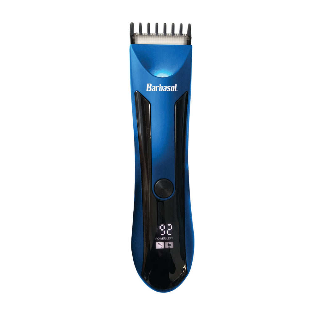 Barbasol Rechargeable Full Body Hair Trimmer/Groomer with Heat Resistant Ceramic Blades, Xtreme Easy Cleaning