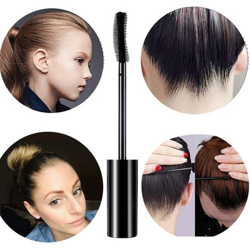 QiBest Hair Finishing Sticks, 3 Pack × 18ML Small Broken Hair Styling Gel for Flyaway Hairs, Natural Moisturizing Refreshing and Non-Greasy, Shiny on Party, Wedding, Award, Interview