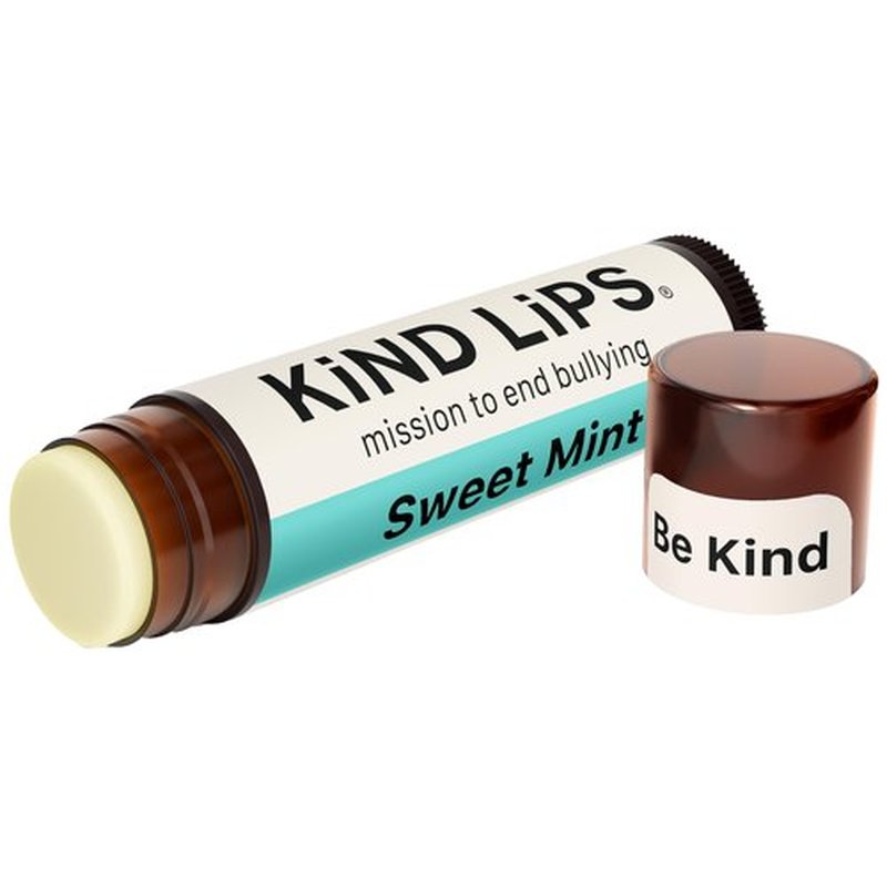 Kind Lips Sweet Mint Organic Lip Balm Natural Moisturizing Lip Care 3 Pack