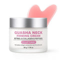 Neck Firming Cream with Gua Sha Tool, Neck Tightening Cream for Crepey Skin, Moisturizing and Lifting Neck Cream for Fine Lines and Sagging Skin