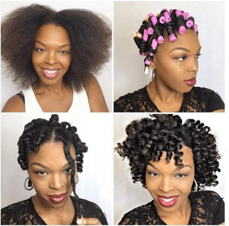 Skiennix 20-Piece Women's Perm Rods Set - Cold Wave Hair Rollers for All Hair Lengths | Purple