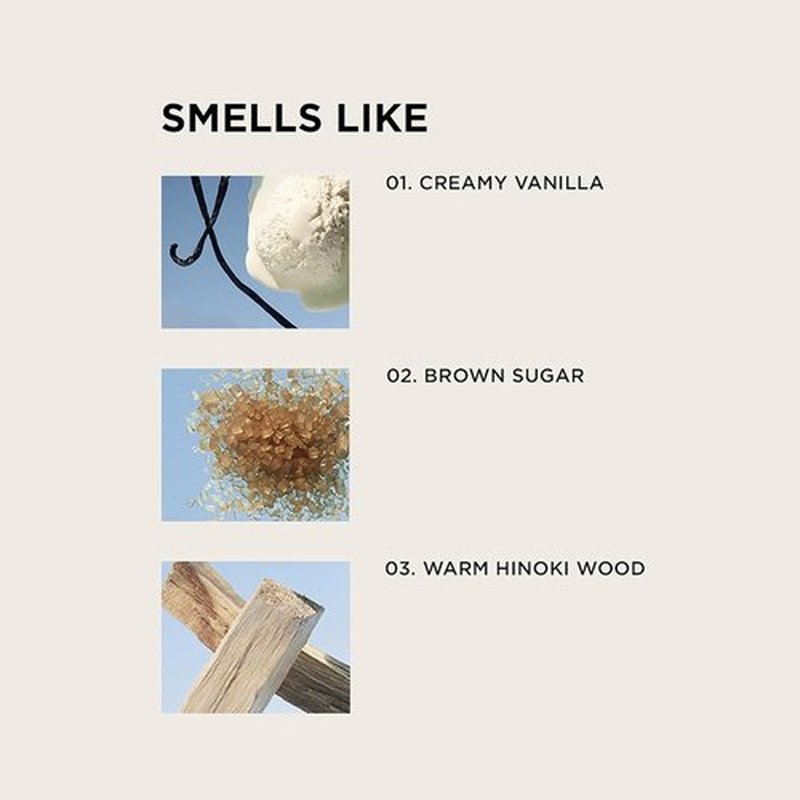 By Rosie Jane Eau De Parfum Spray - Dulce Clean Perfume for Women | Non-Toxic Body Mist with Vanilla & Brown Sugar (50ml)